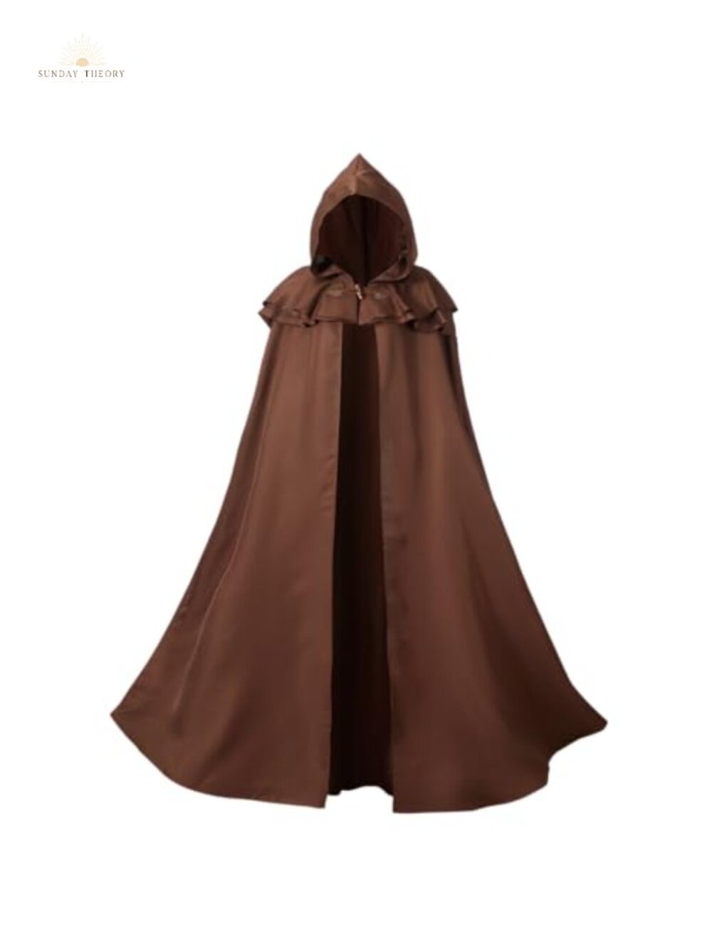 Men's Medieval Hooded Cloak Renaissance Cape Costume